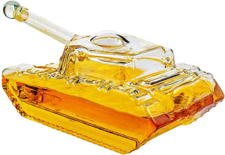Tank Whiskey Decanter 1000ML Premium Barware Gift Elegant Drinkware Collection