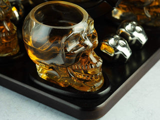 Large Skull Face Decanter Premium Barware Gift Elegant Drinkware Collection