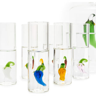 Tequila Decanter Set With Agave Decanter And 6 Agave Shot Glasses Perfect For Any Bar Or Tequila Par