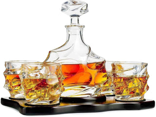 Iceberg Mountain Glacier Shaped Decanter Premium Barware Gift