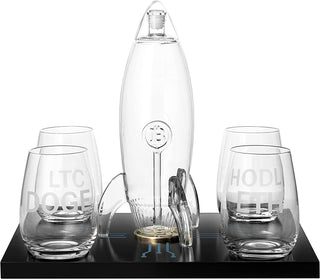 Crypto Lovers Gift Premium Barware Gift Elegant Drinkware Collection