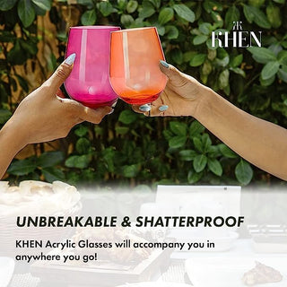 Unbreakable Insulated Beer Glasses Set Of 2 17 Oz Capacity Reusable Pilsner Glasses Shatterproof Tri