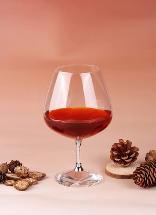 Diamond Brandy Snifters Whiskey Glasses Premium Barware Gift