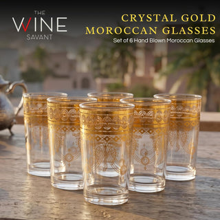 Gold Moroccan Glasses Artisan Hand Made Multipurpose 220 Ml 7 5 Oz Tea And Wine Morrocan Tumbler Mar