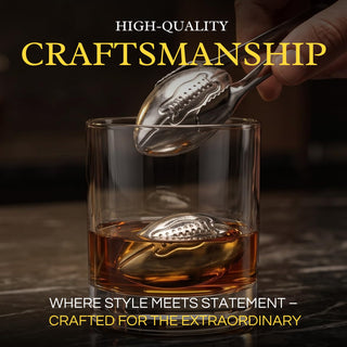 Football Whiskey Stones, Superbowl Chillers, Whiskey Rocks, Gifts for Men