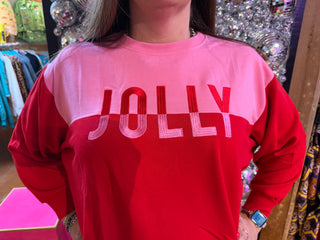 Pink Jolly Club Sweatshirt
