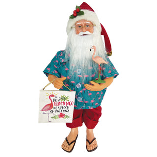 15″ Flamingo Claus