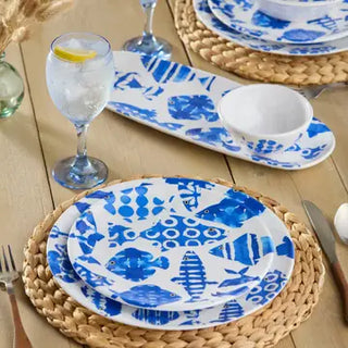 Fish Tale Melm Dinner Plate 11"