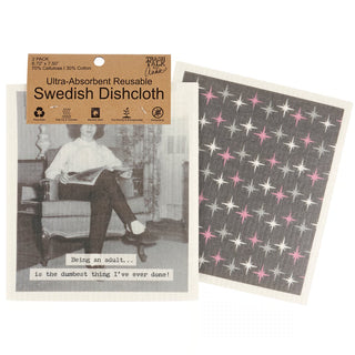 Being An Adult Is Swedish Cloth Set