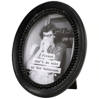 In The Bathroom Framed Art