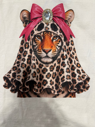 Spooky Tessa in 3D Jewels Muscle Tee