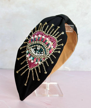 Heart Eyes Adjustable Headband