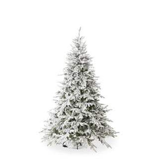 7.5 Foot Pre Lit Flocked Christmas Tree w/Magic Wand - Boutique Bella BellaChristmas Tree
