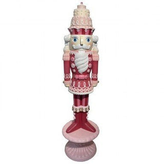 75'' Resin Sweets Nutcracker on Cake Plate - Boutique Bella BellaChristmas Decor