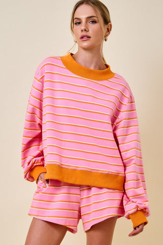 Sunset Crush Stripe Short