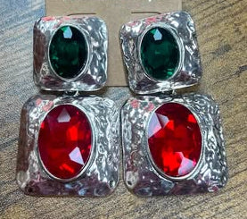 Moss & Berry Silver Squares