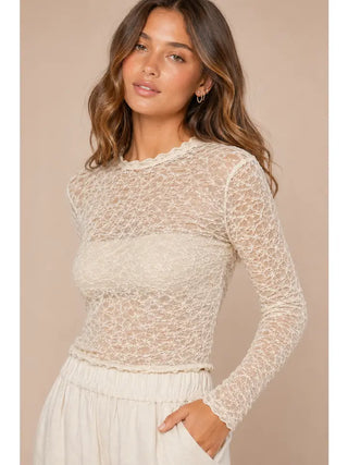 The Lanelle Top - Oatmeal