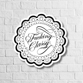 Classy Sticker