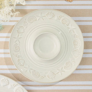 Coastline Cream Chip & Dip, 13.5"