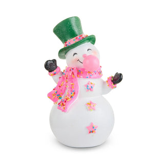 8" Bubblegum Blowin' Snowman - Boutique Bella BellaChristmas Decor