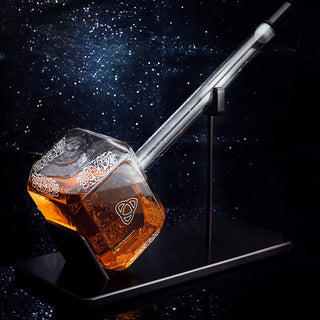 Thors Hammer Whiskey And Wine Decanter 3500ML By For Tequila Bourbon Scotch Or Wine