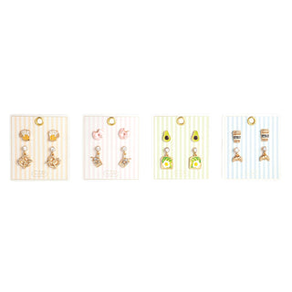 Café Enamel Earring Sets