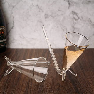 Champagne Shooter With Stands By Glass Wine Champagne Shooters As Gifts Adult Party