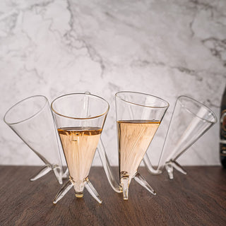 Champagne Shooter With Stands By Glass Wine Champagne Shooters As Gifts Adult Party