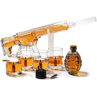 Ar15 Whiskey Decanter Gift Premium Barware Gift Elegant Drinkware Collection