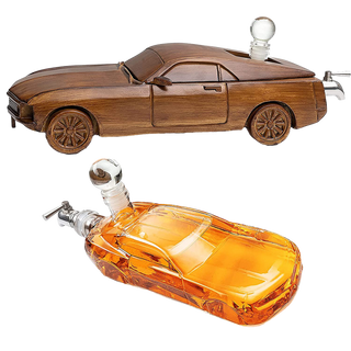 Mustang Car Wine Whiskey Decanter Set 500ML By 13 L Ford Mustang Gifts Ford Gifts Wo
