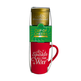 Cookie & Cocoa Metallic Mug Set - Assorted