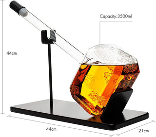 Thors Hammer Whiskey And Wine Decanter 3500ML By For Tequila Bourbon Scotch Or Wine