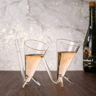 Champagne Shooter With Stands By Glass Wine Champagne Shooters As Gifts Adult Party