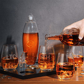 Crypto Lovers Gift Premium Barware Gift Elegant Drinkware Collection