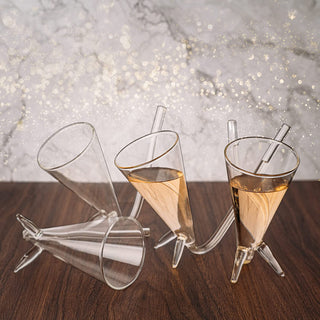 Champagne Shooter With Stands By Glass Wine Champagne Shooters As Gifts Adult Party