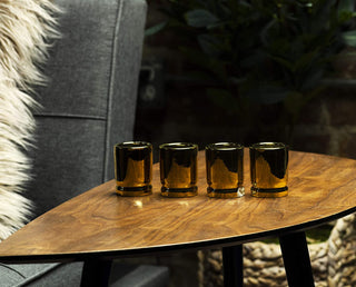 50 Caliber Shot Glasses Set Premium Barware Gift Elegant Drinkware Collection