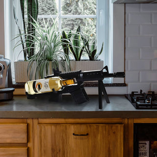Gun Ar15 Wine Bottle Holder 23 L Gun Wine Bottle Holder Great Gift For Gun Enthusiasts And Wine Love