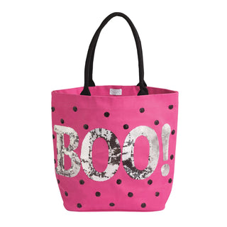 BOO Halloween Sparkle Tote