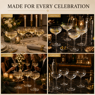 Gold Rim Glasses 7 Oz Set Of 4 Gold Rim Classic Manhattan Glasses For Martini Cocktails Champagne Wi