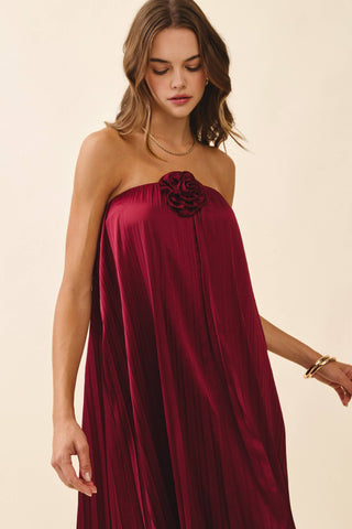 Maxi in Crimson