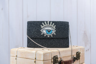 Big Eye Envelope Crossbody Bag
