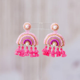 Karen Tassel Pink