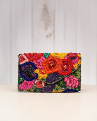 Fashion Floral Clutch Bag