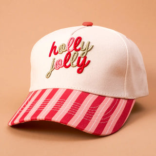 Holly Jolly Classic Canvas Hat
