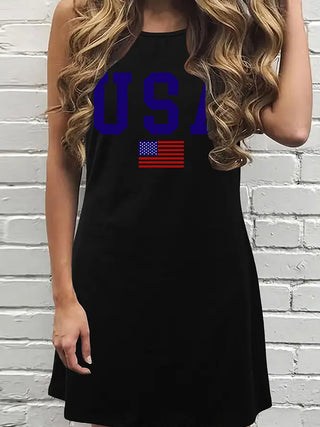 USA Flag Tank Dress