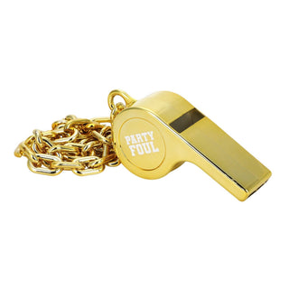 Party Foul Jumbo Whistle & Chain