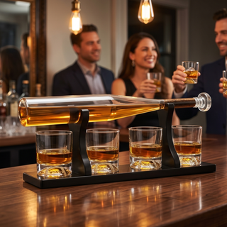 Baseball Bat Whiskey Decanter Premium Barware Gift Elegant Drinkware Collection