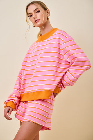 Sunset Crush Stripe Short