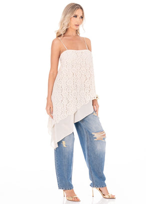 Waterfall Lace Cami