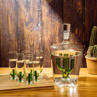 Tequila Decanter Set 1 Premium Barware Gift Elegant Drinkware Collection